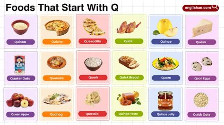 What snack starts with Q?