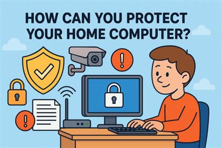 What steps are you taking to secure your home computer or mobile device?