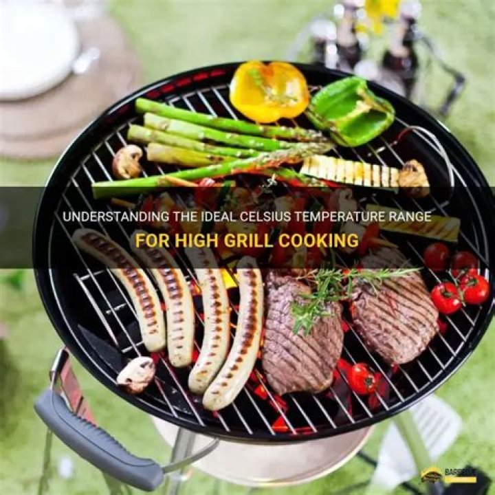 What temperature should a grill be?