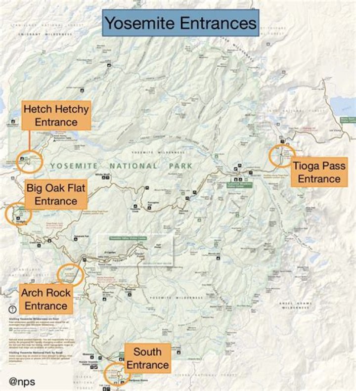 What time does Yosemite entrance open