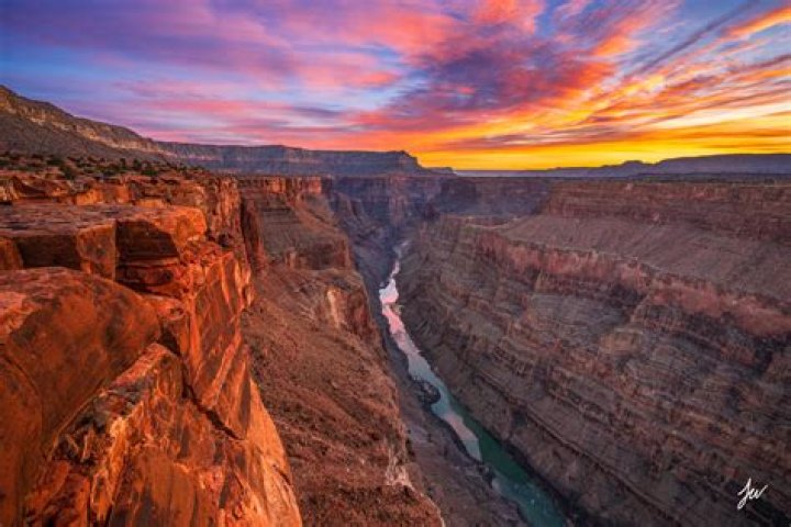 What time is sunset in Grand Canyon in June?