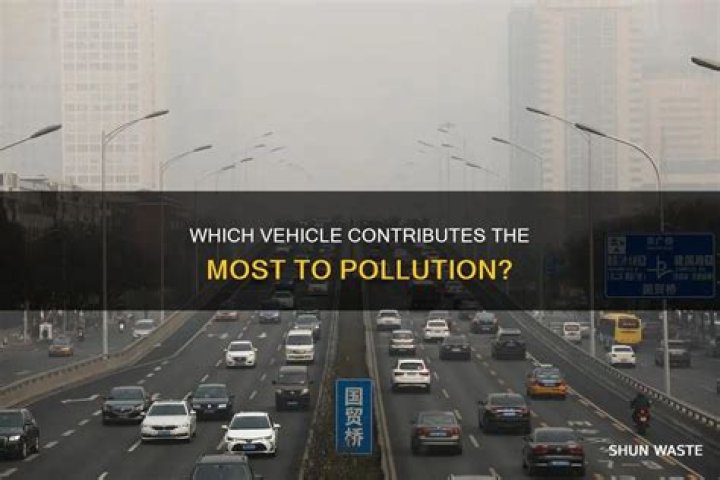 What vehicle causes the most pollution