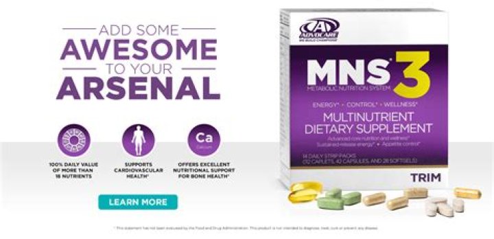 What vitamins are in AdvoCare MNS 3