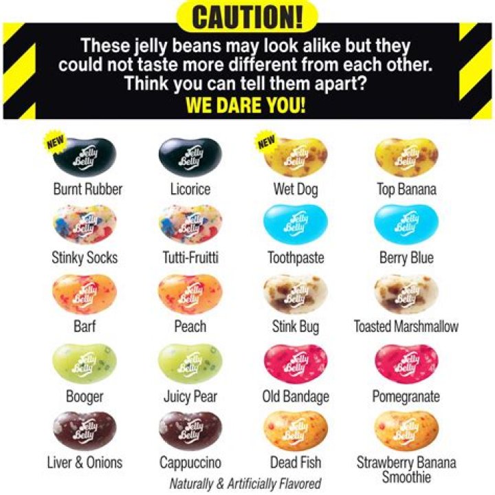What was the first flavor of jelly beans?