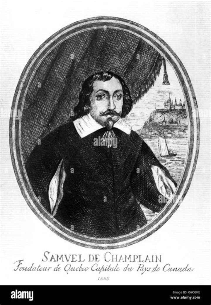 When did Samuel de Champlain voyage