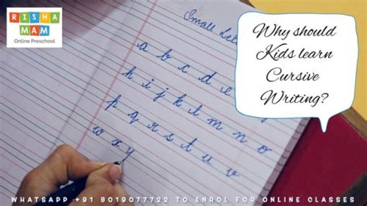 When did they stop teaching cursive in school?