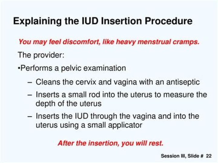 When should I take oral misoprostol before IUD insertion?