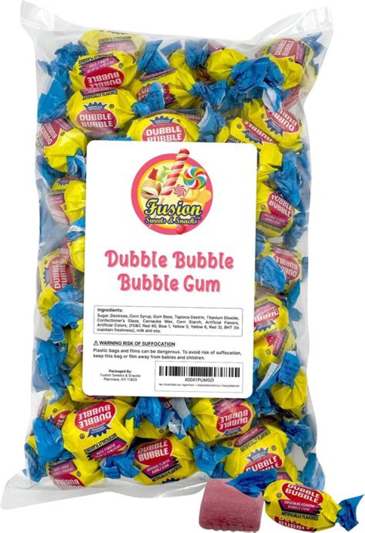 When was bubblegum Flavour invented?
