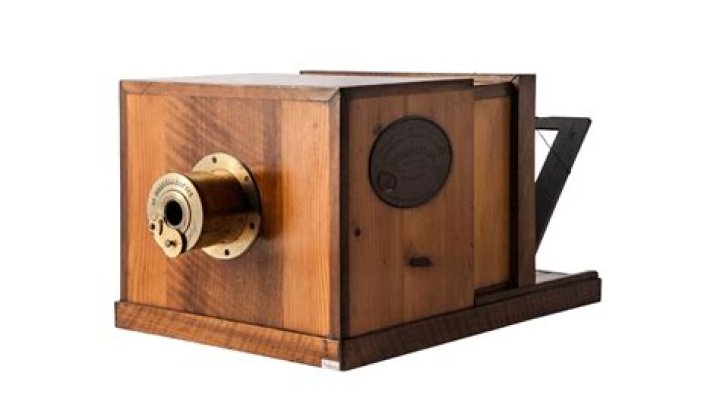 When was the first commercial camera?