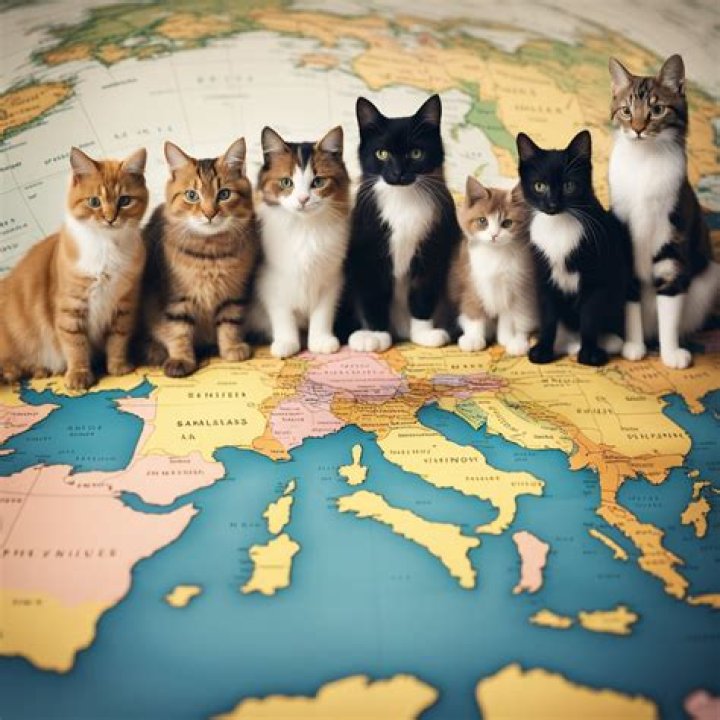 Where are the most cats in the world