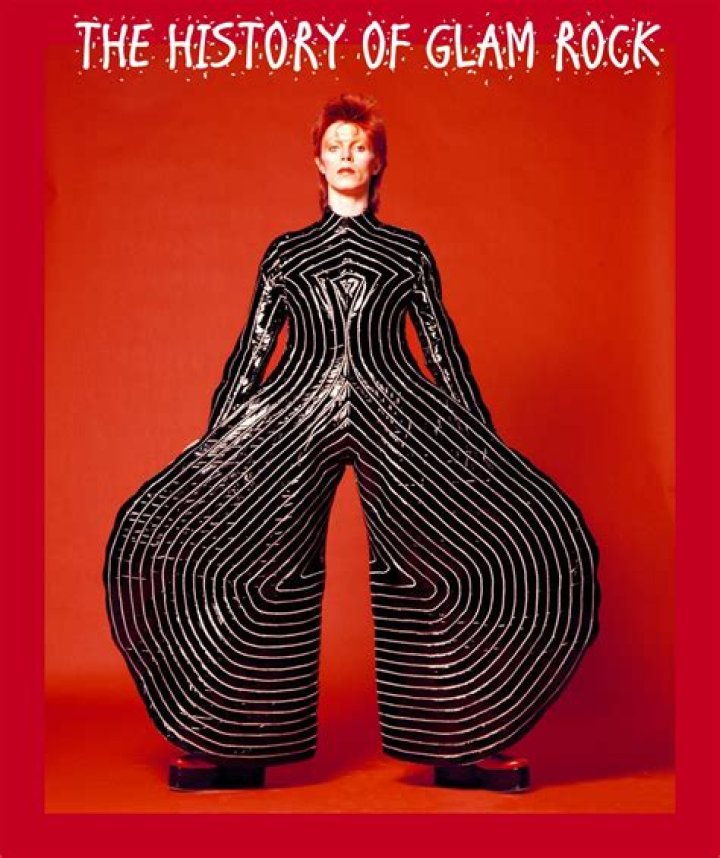 Where did glam rock originate?