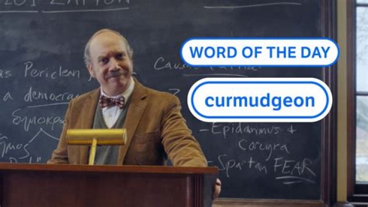 Where did the word curmudgeon come from?