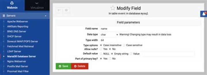 Where do you modify field properties
