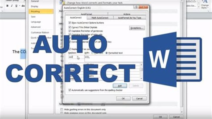 Where is auto correct?