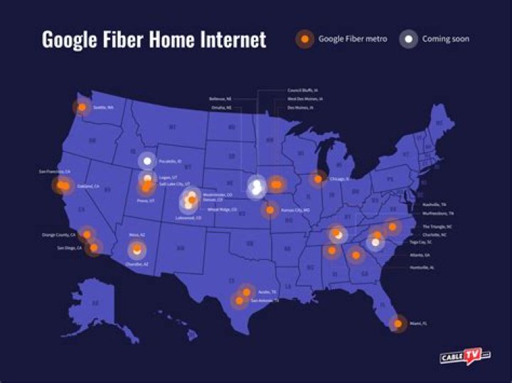 Where is Google fiber located?