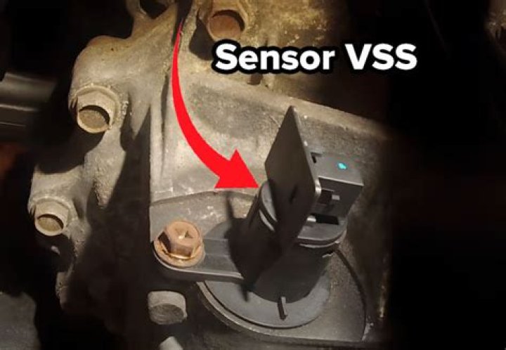 Where is the VSS sensor located?