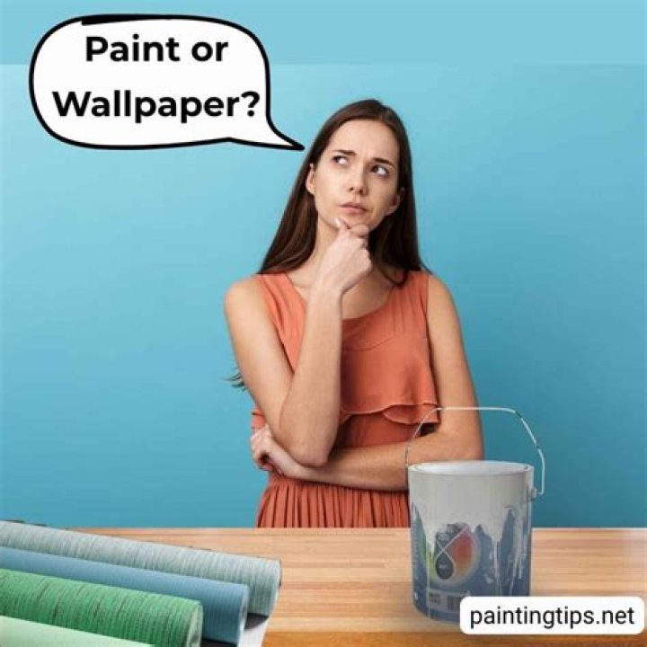 Which is better wallpaper or paint?