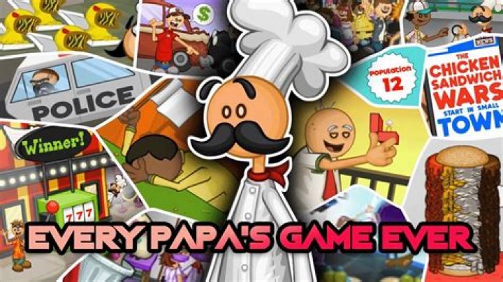Which Papa's game came first?