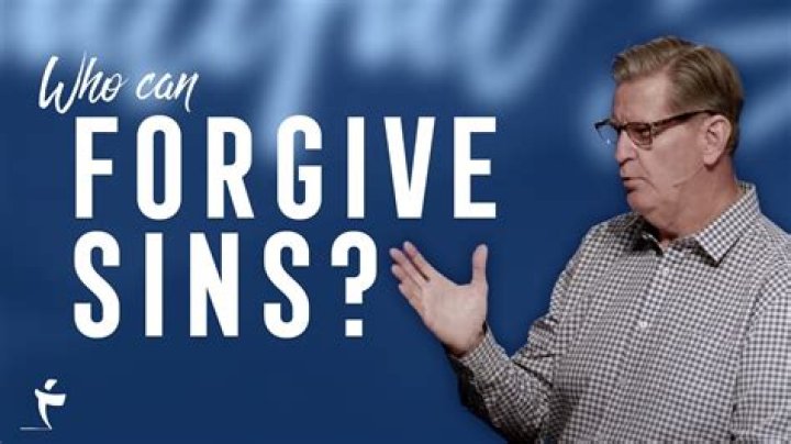Who can forgive sins? | ContextResponse.com