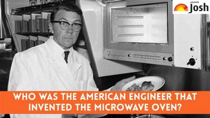Who invented the household microwave?