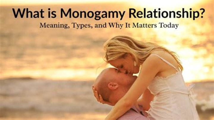 Who is a monogamous person?