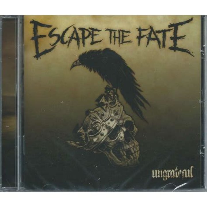 Who is the girl on the cover of Escape the Fate album?