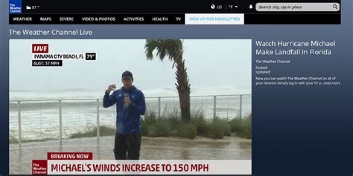 Who left the Weather Channel?