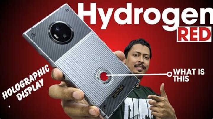 Who makes the hydrogen red phone?