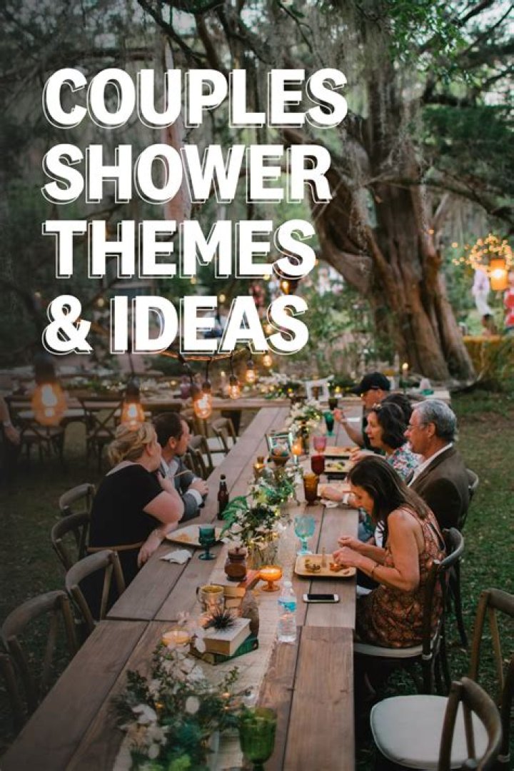 Who throws a couples shower?