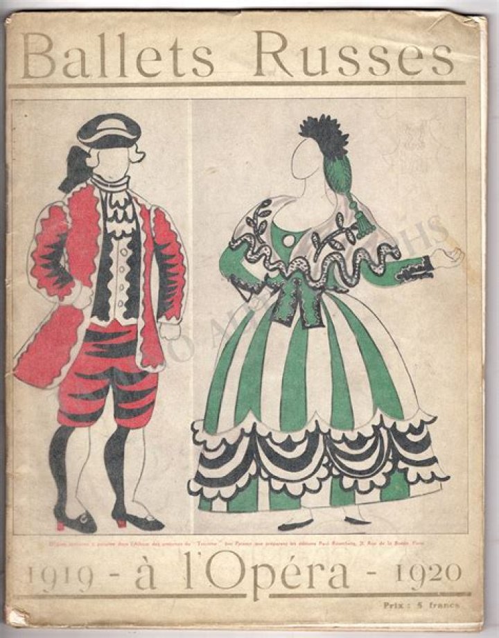 Who was the leading costume and set designer for the Ballets Russes?
