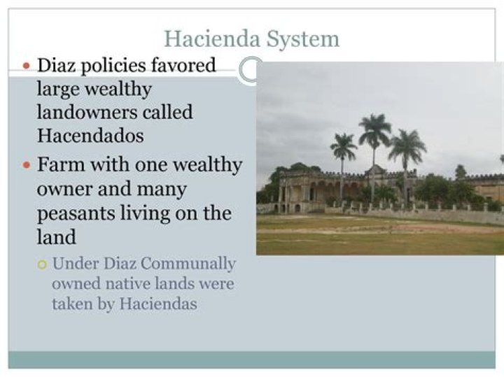 Who were the Hacendados