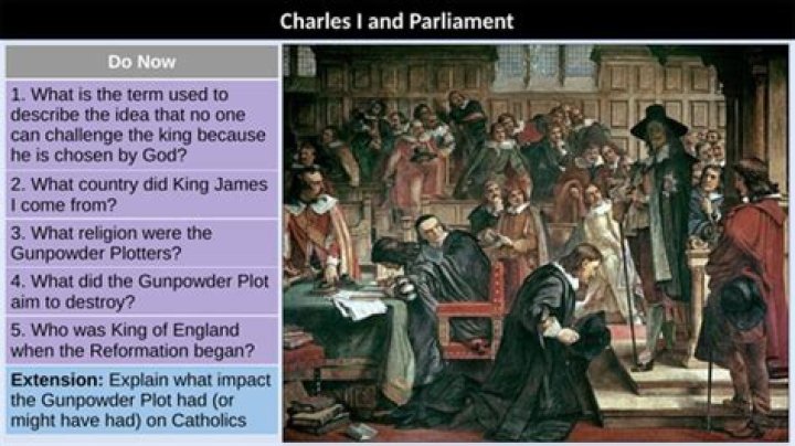 Why did Charles fight with Parliament