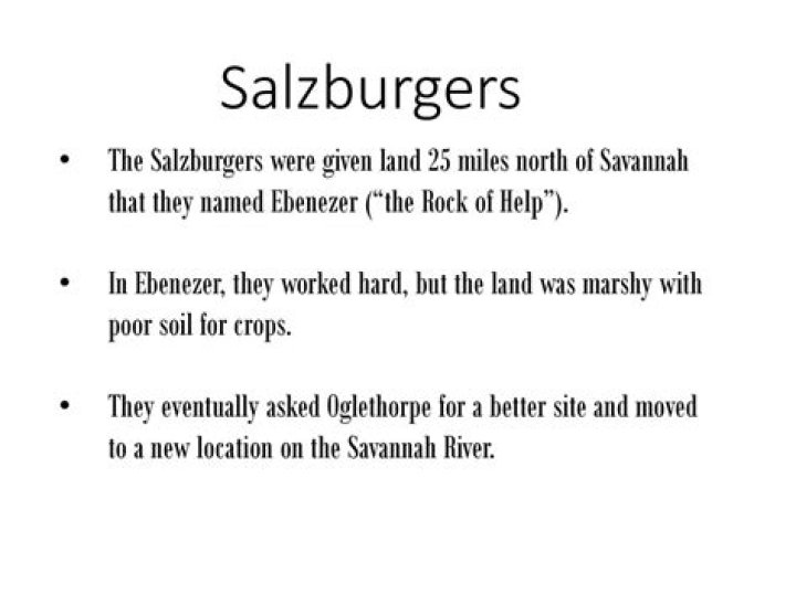 Why did the salzburgers have to leave their home country
