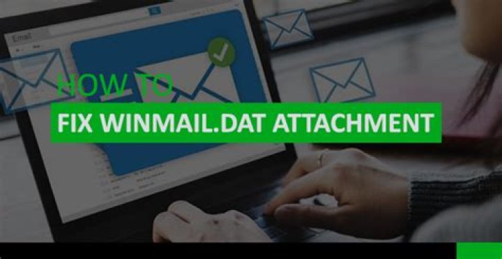 Why do I receive attachments as winmail dat?