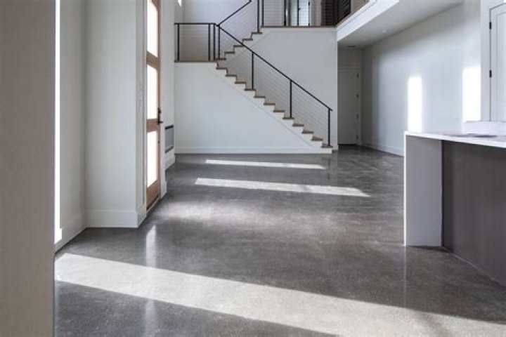 Why do some houses have concrete floors?