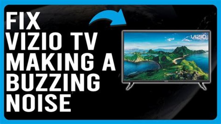 Why does my Vizio TV go black but has sound?