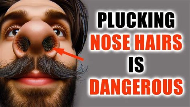 Why does plucking nose hair hurt so much?