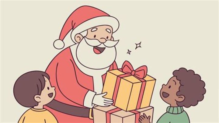 Why does Santa Claus give gifts?
