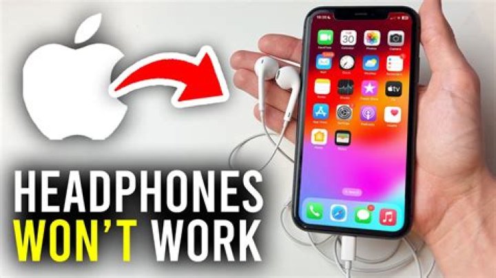 Why don't my headphones work on my iPhone?