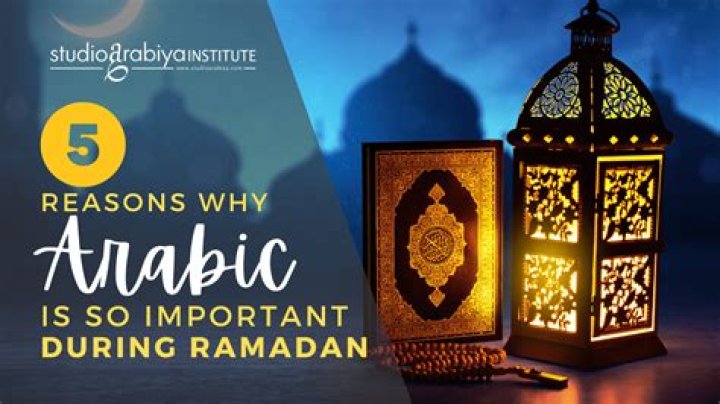 Why is Arabic so important?