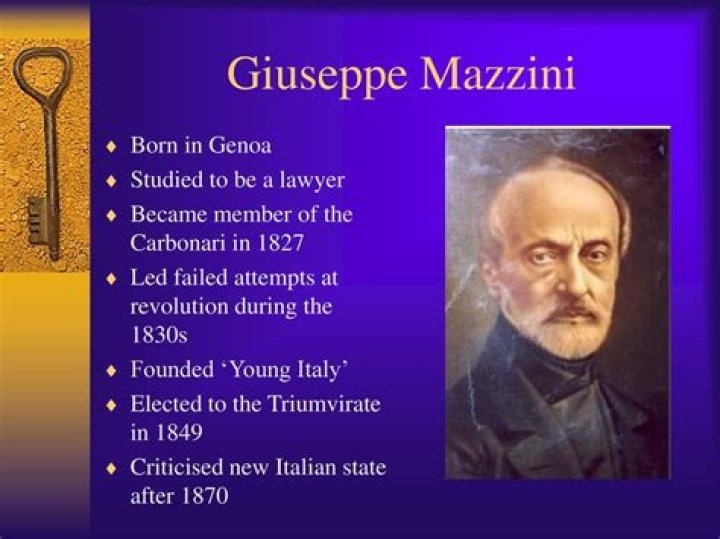 Why is Giuseppe Mazzini important