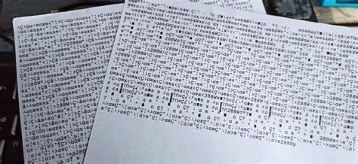 Why is my printer printing random pages?