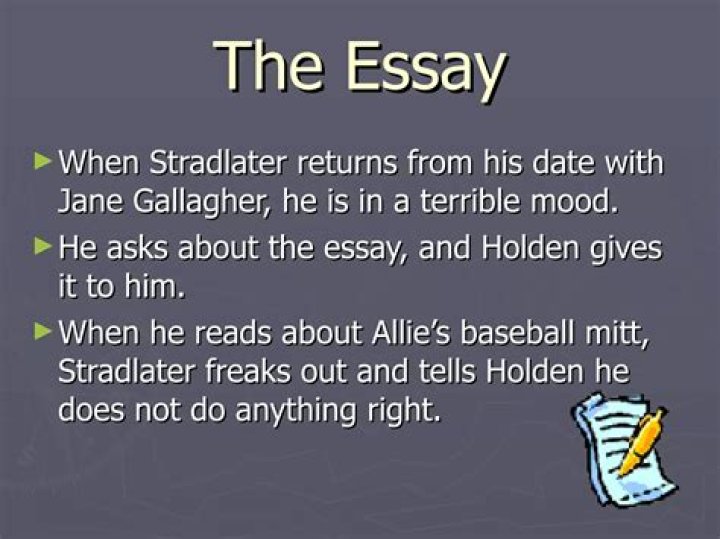 Why is Stradlater's favor ironic?