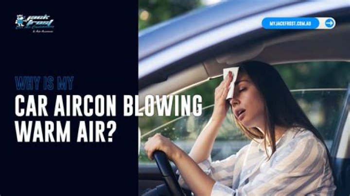 Why is the air in my car not blowing?