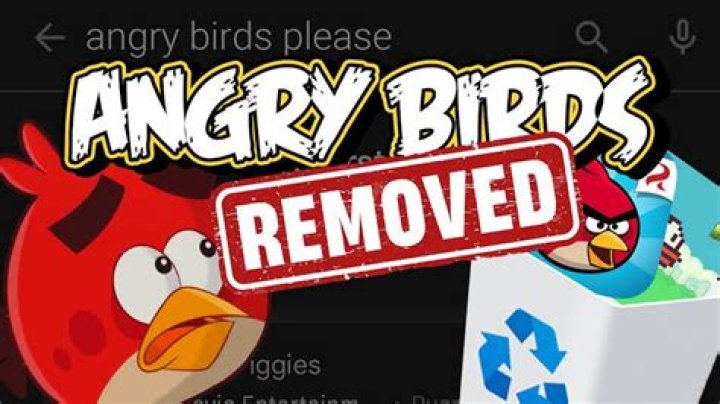 Why was angry birds discontinued?