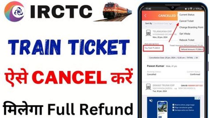 Will I get refund if I cancel confirmed ticket?