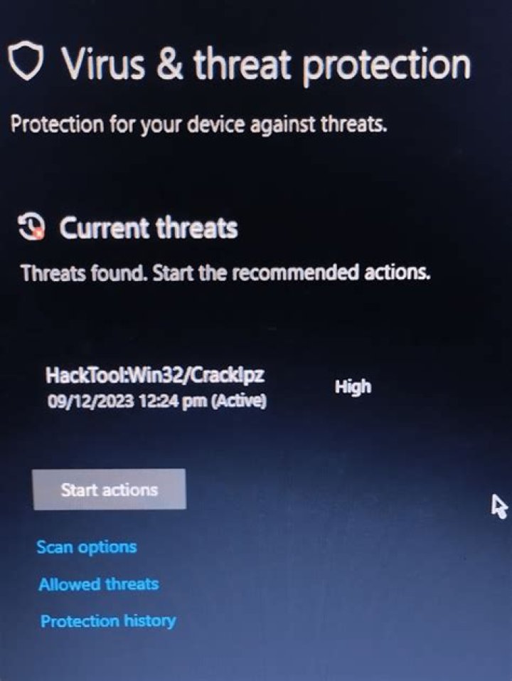Win32/HackTool.WinActivator.B potentially unsafe
