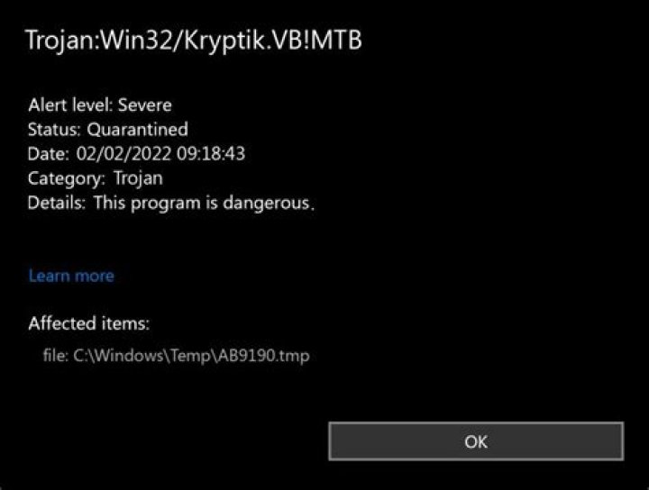 Win32/Kryptik.GDLR